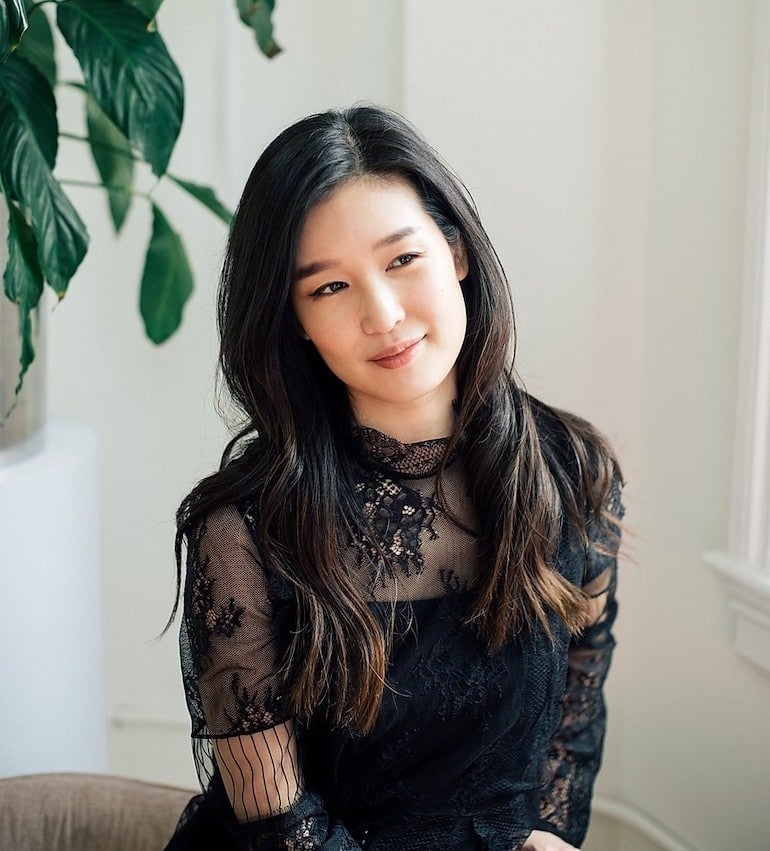 Soko Glam co-founder Charlotte Cho at home explaining everything to know about K-beauty