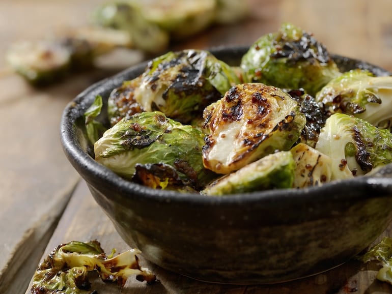 roasted Brussels sprouts